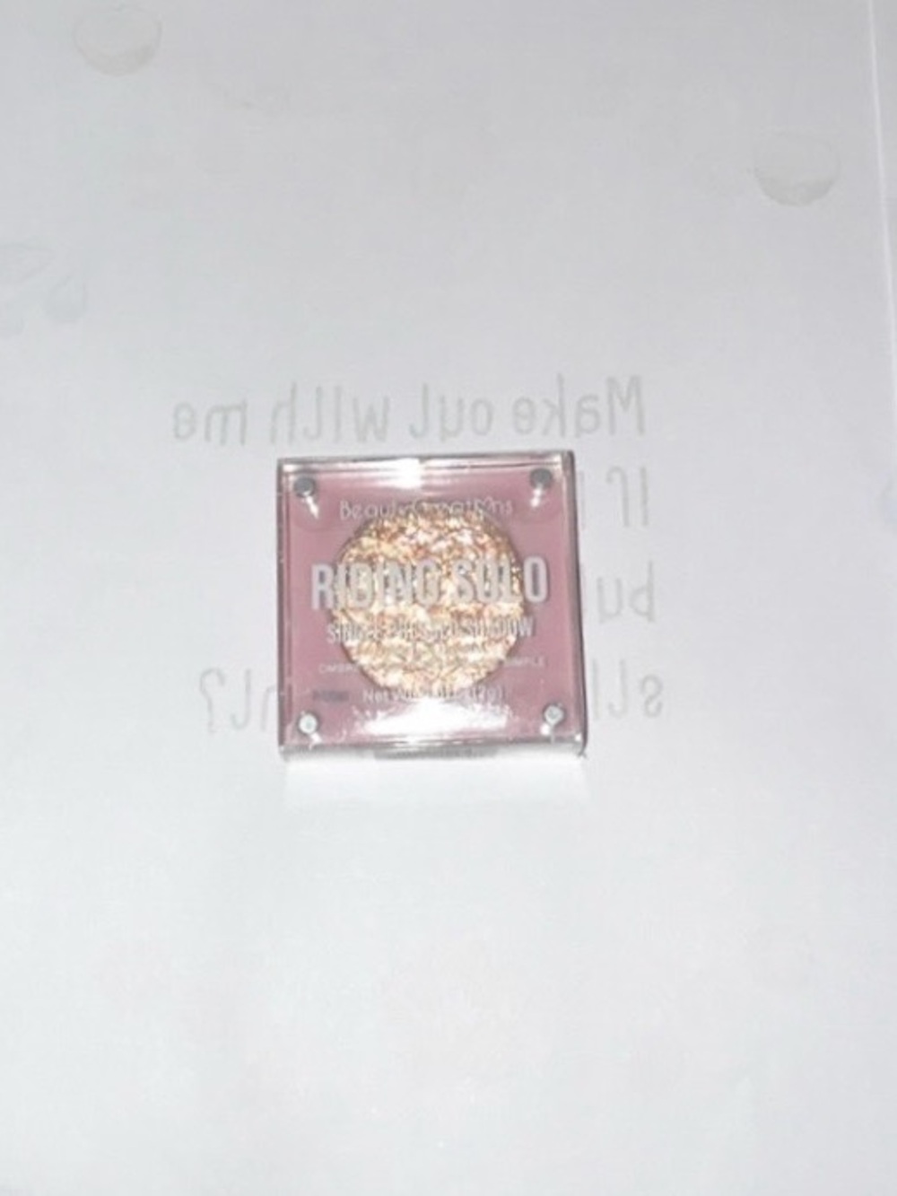 Beauty Creations Riding Solo Glitter Eyeshadow